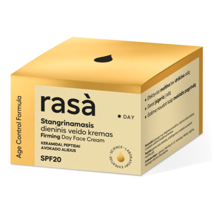 Stangrinamasis dieninis veido kremas RASA „AGE CONTROL“ su SPF20